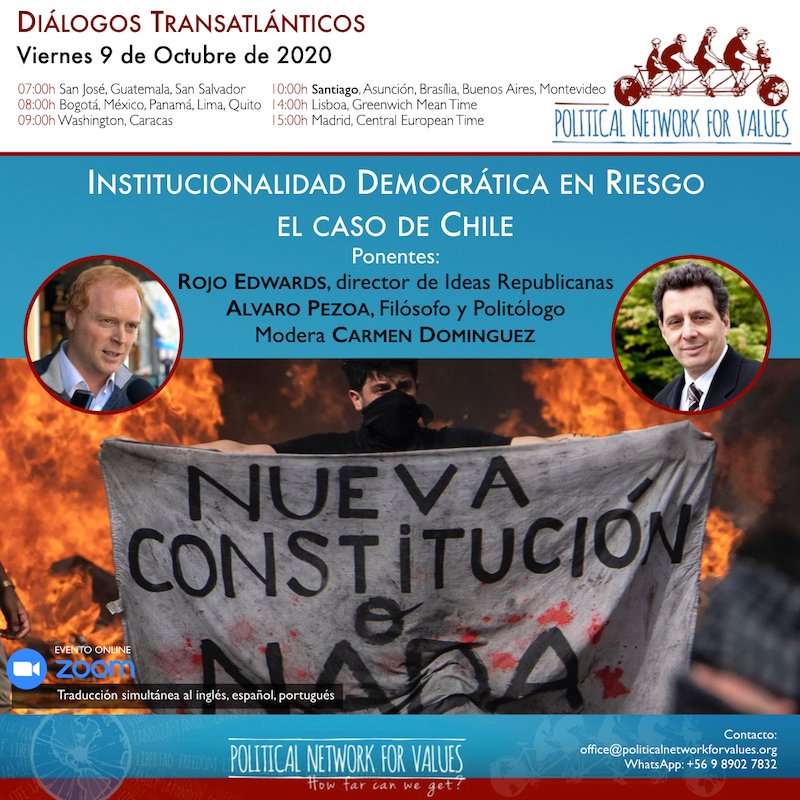 webinar Democratic Institutions at Risk. The case of Chile